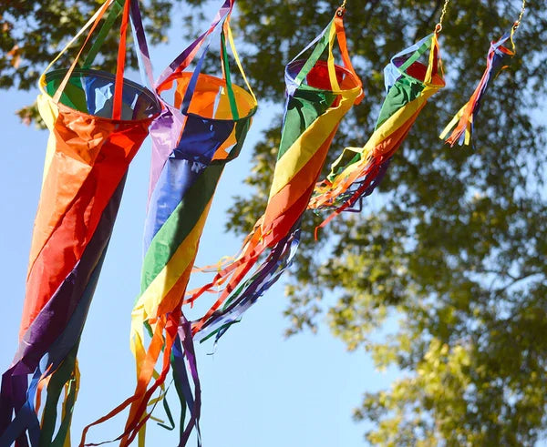 Premier 24in Rainbow Spinsock - Kitty Hawk Kites Online Store
