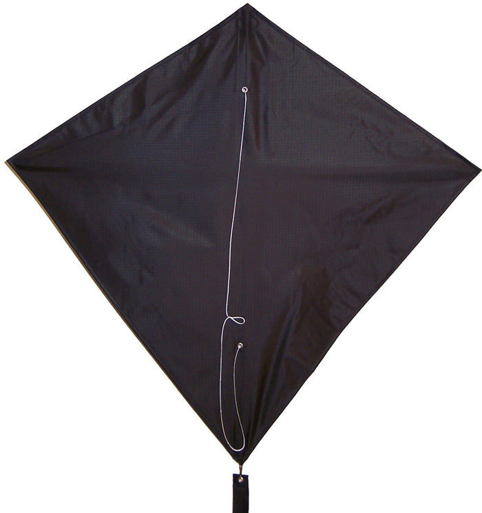 30" Solid Diamond Kite - Black