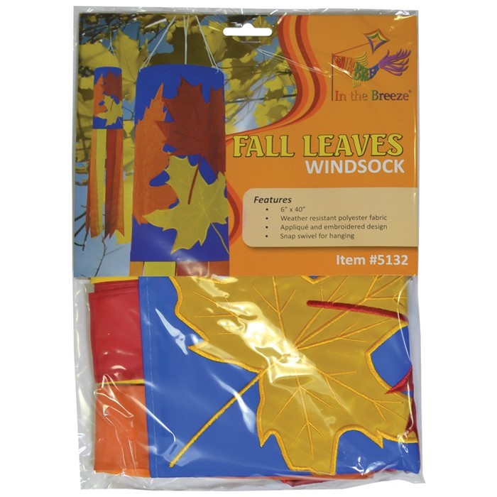 40" Windsock - Fall Leaves