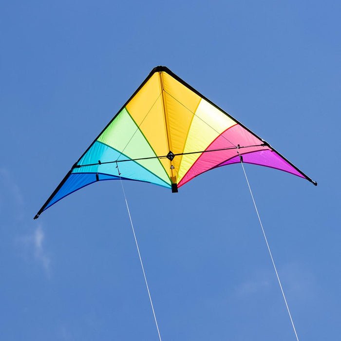 57" Delta Hawk - Neon Rainbow