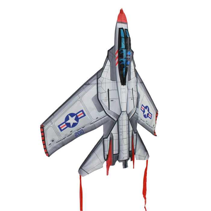 57" Ultra SuperSize Airplane Kite - F-14 Fighter Jet
