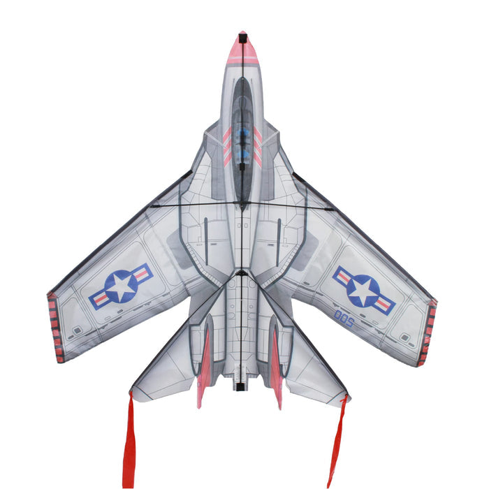 57" Ultra SuperSize Airplane Kite - F-14 Fighter Jet