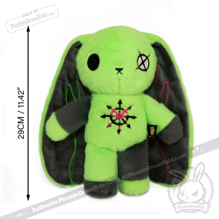Plushie Dreadfuls - ADHD Rabbit Extra Chaos Edition- Plush Stuffed Animal plush