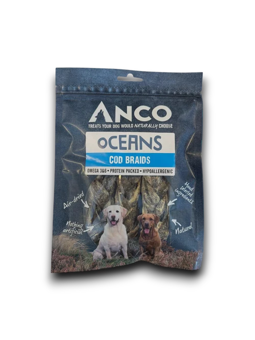 Anco Oceans Cod Braid Dog Chew
