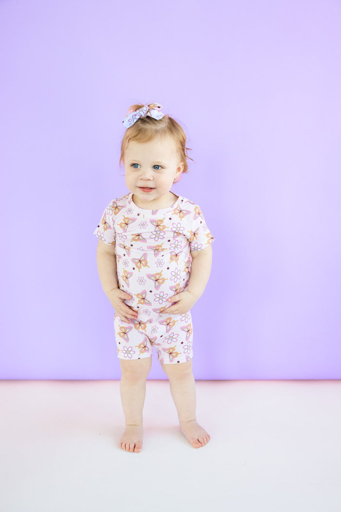 BLOSSOMIN' BUTTERFLY DREAM SHORT SET