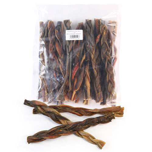 JR Pet Braided Camel Skin Dog Chew