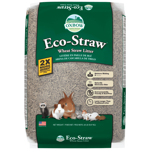 Oxbow Enriched Eco-Straw Litter for Small Animals