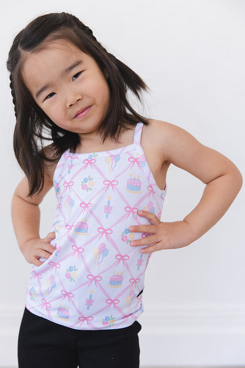 (PINK) Birthday - Bamboo Tank