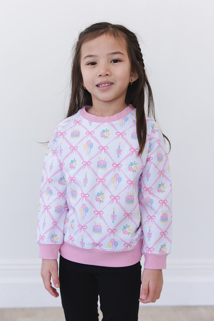 (PINK) Birthday - Define Terry Sweatshirt