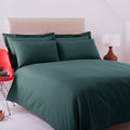Poetry Bottle Green Duvet Set
