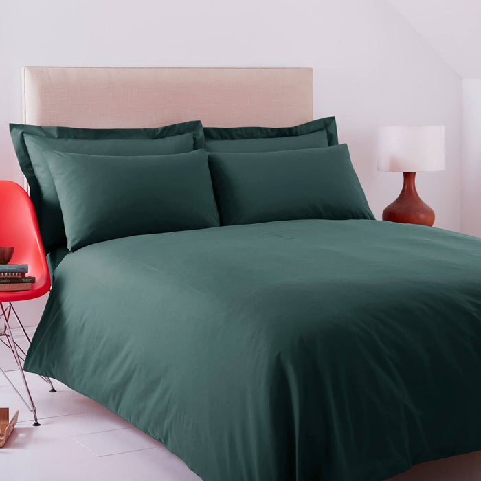 Poetry Bottle Green Duvet Set
