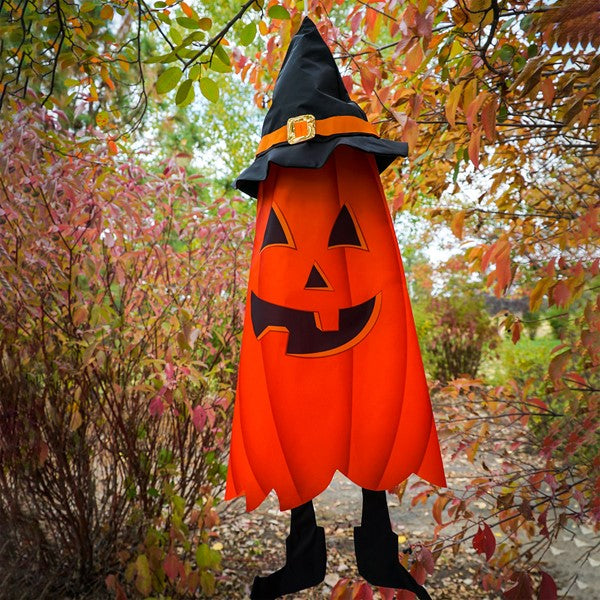 Pumpkin Cone Windsock