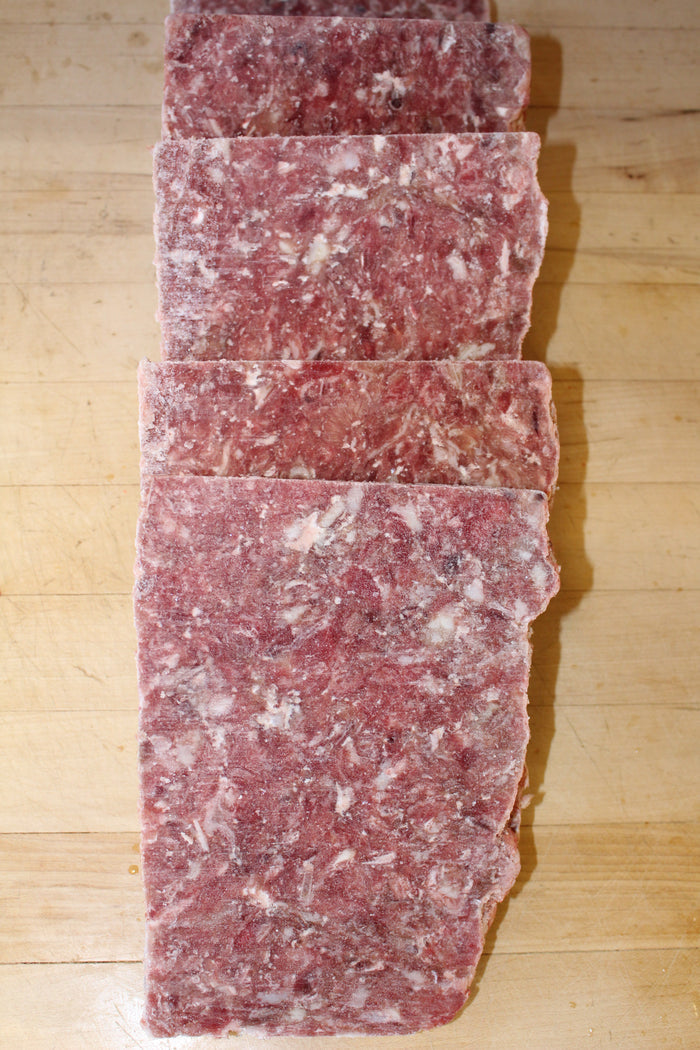 RAW Chicken & Beef Dog Food SLICED