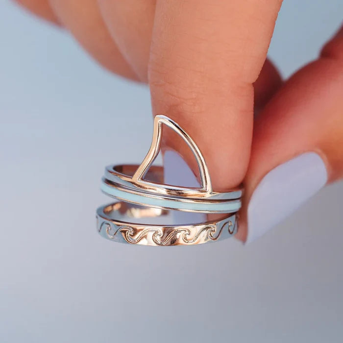 Shark Week Ring Stack - Kitty Hawk Kites Online Store
