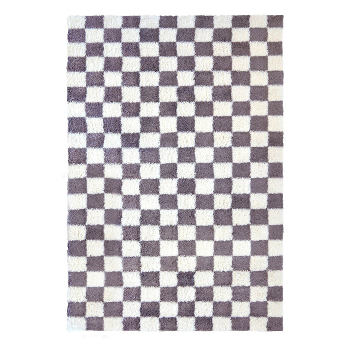 Snug Lilac Checks Rug