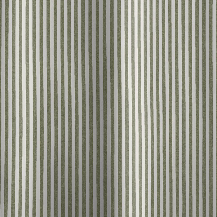Timeless Stripe 180x180cm Shower Curtain Green