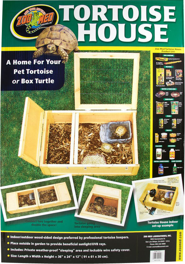 ZM TORTOISE HOUSE 36X24X12