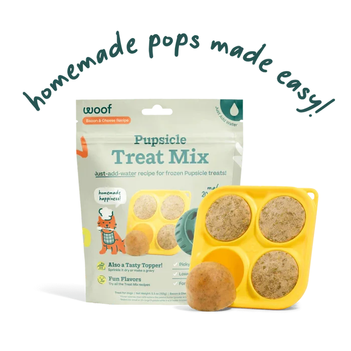 Woof Bacon & Cheese Pupsicle Mix
