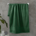 Zero Twist Dark Green Bath Sheet